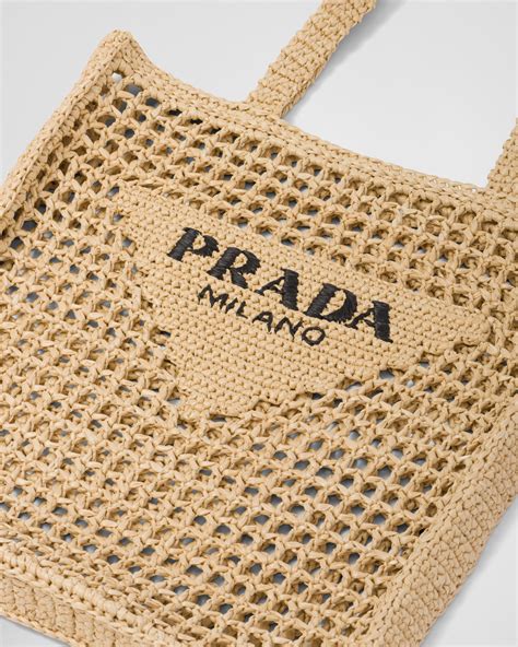 prada crochet bag 2021|Prada foldable shopping tote.